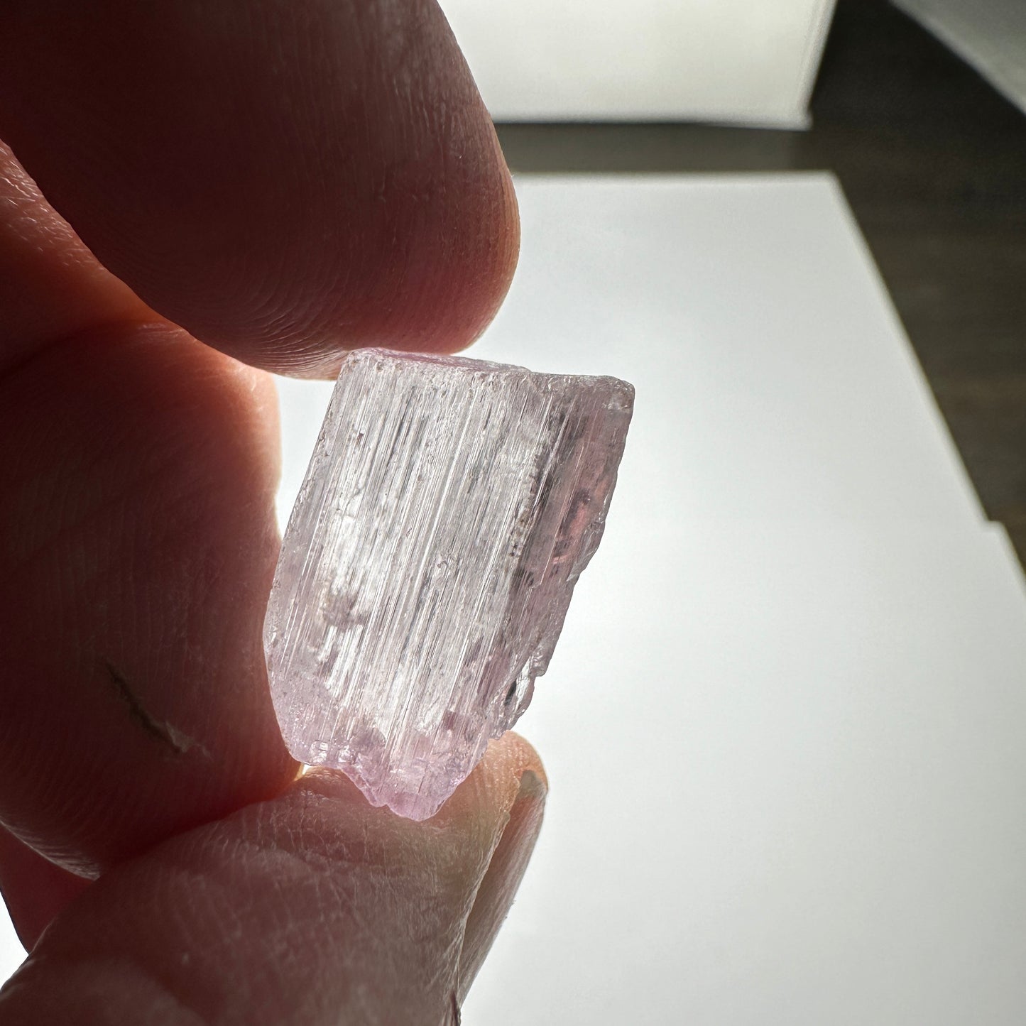 30.3ct KUNZITE Facet Rough