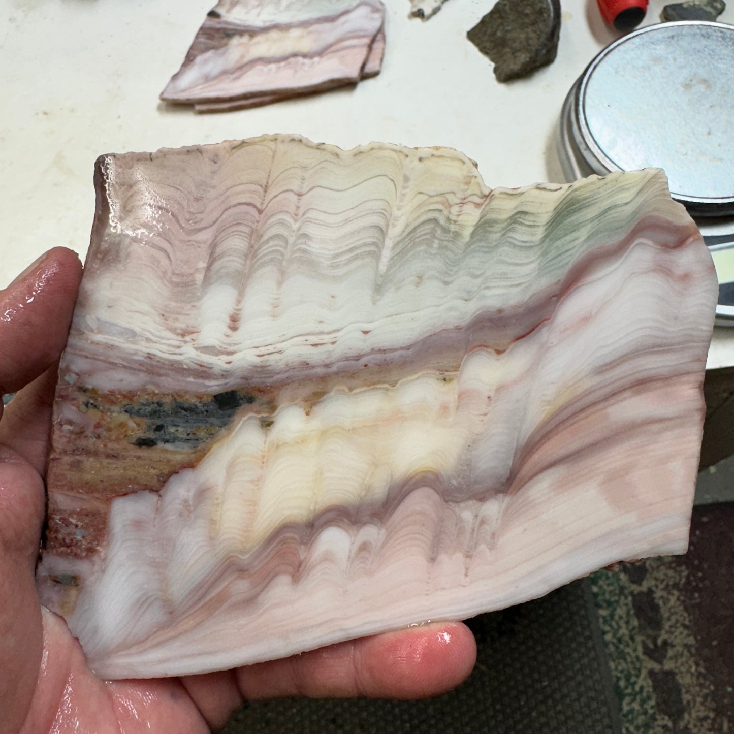 WINDY MOUNTAIN AGATE Slab - 267 grams