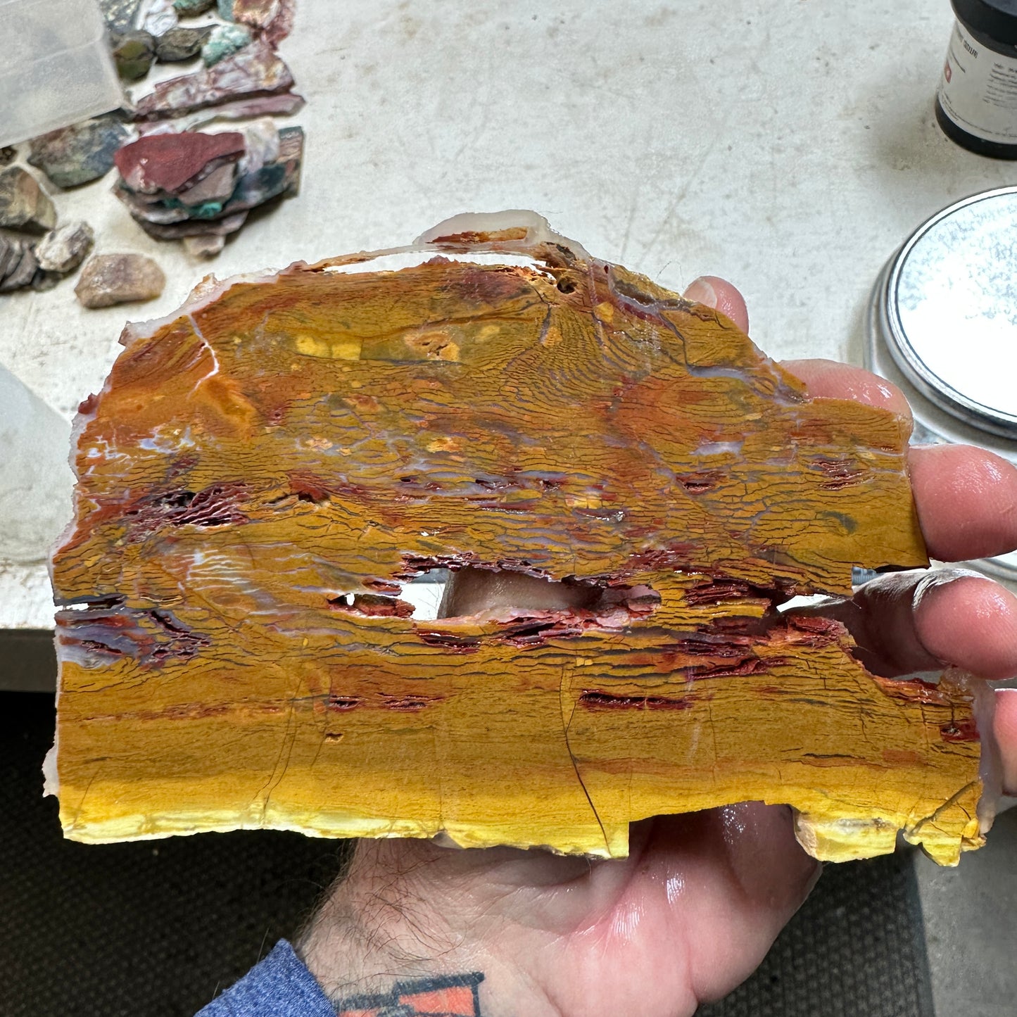 HOWARDITE Slab - 210 grams