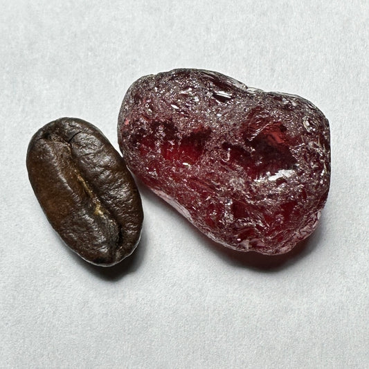 20.16ct TANGA ROSE GARNET Facet Rough