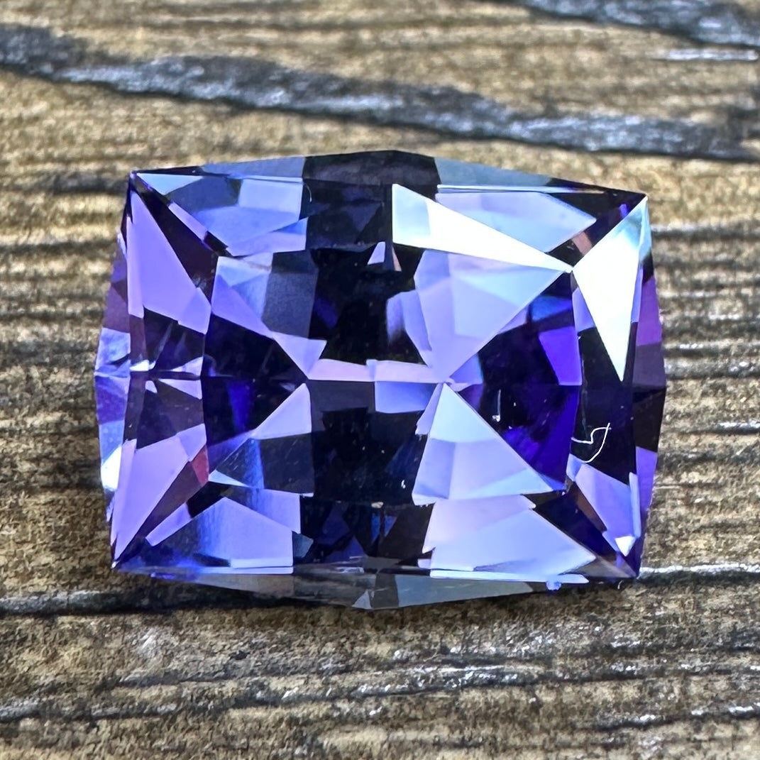 6.70ct Unheated TANZANITE Faceted Stone TAN004