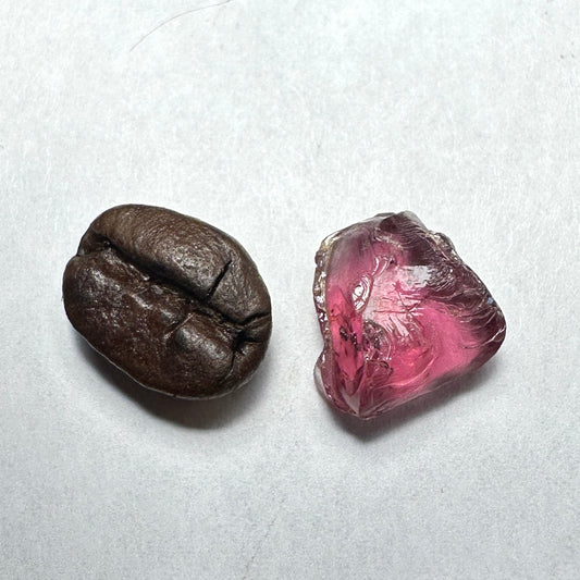 4.83ct MALAYA GARNET Facet Rough