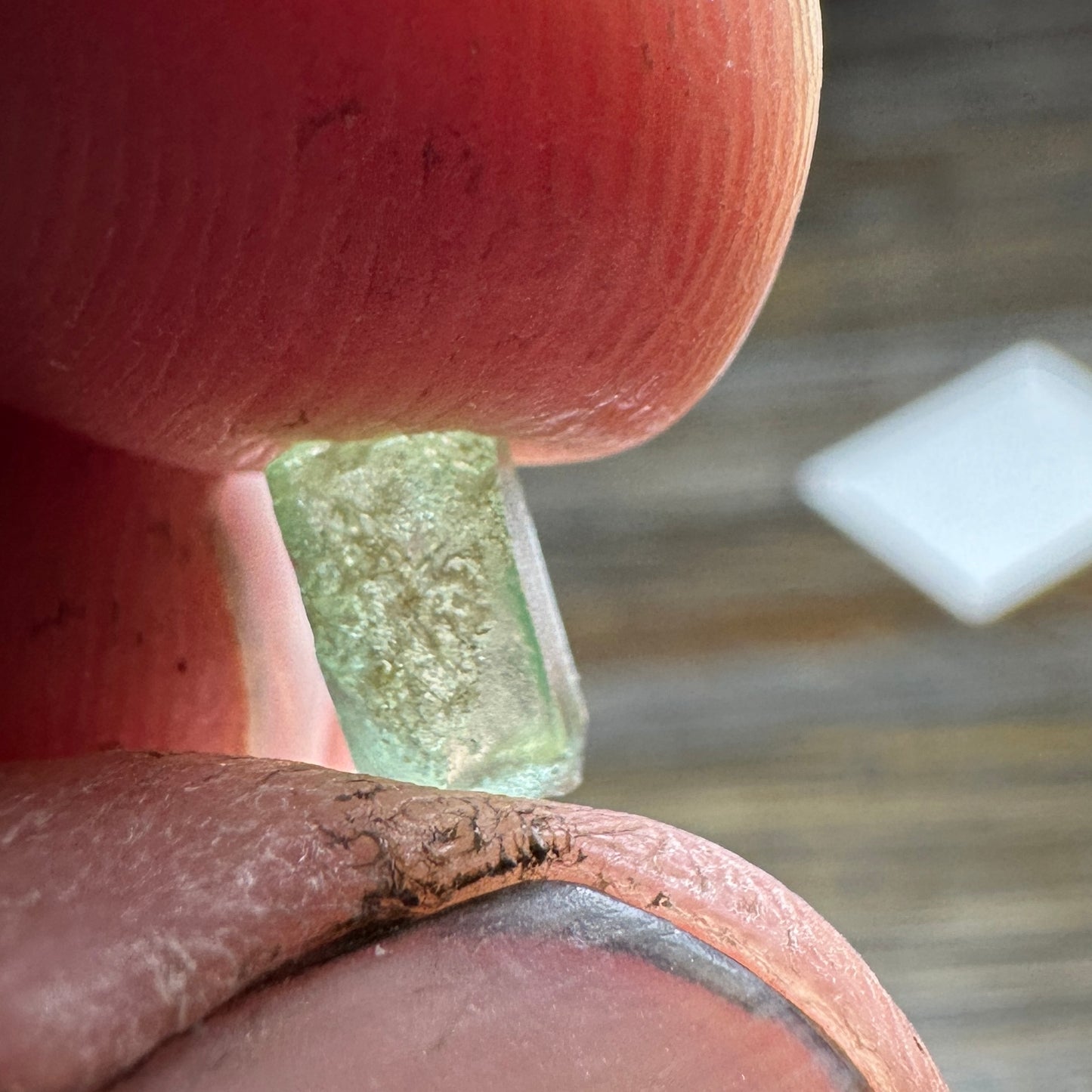 1.36ct EMERALD Facet Rough