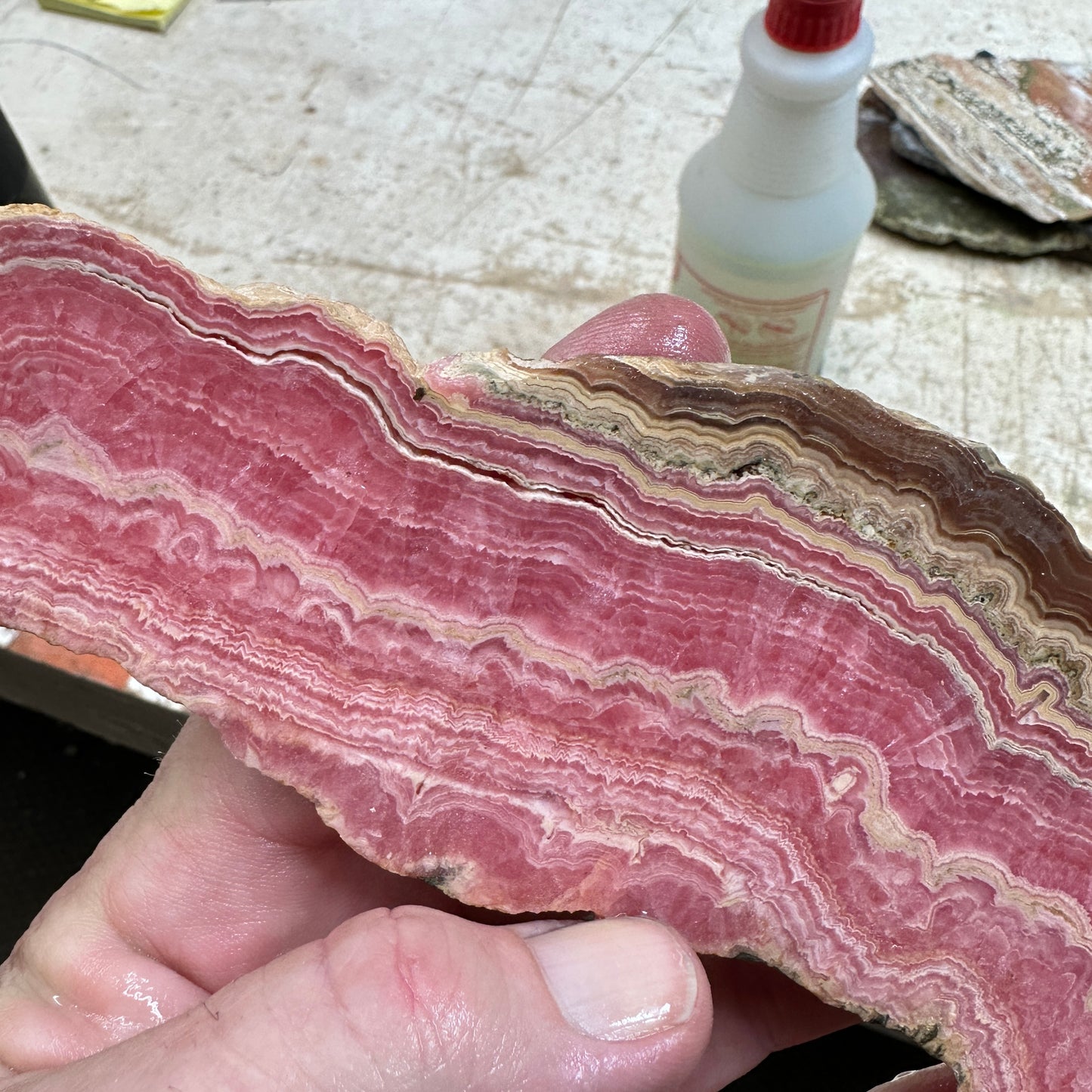 RHODOCHROSITE Slab - 243 grams