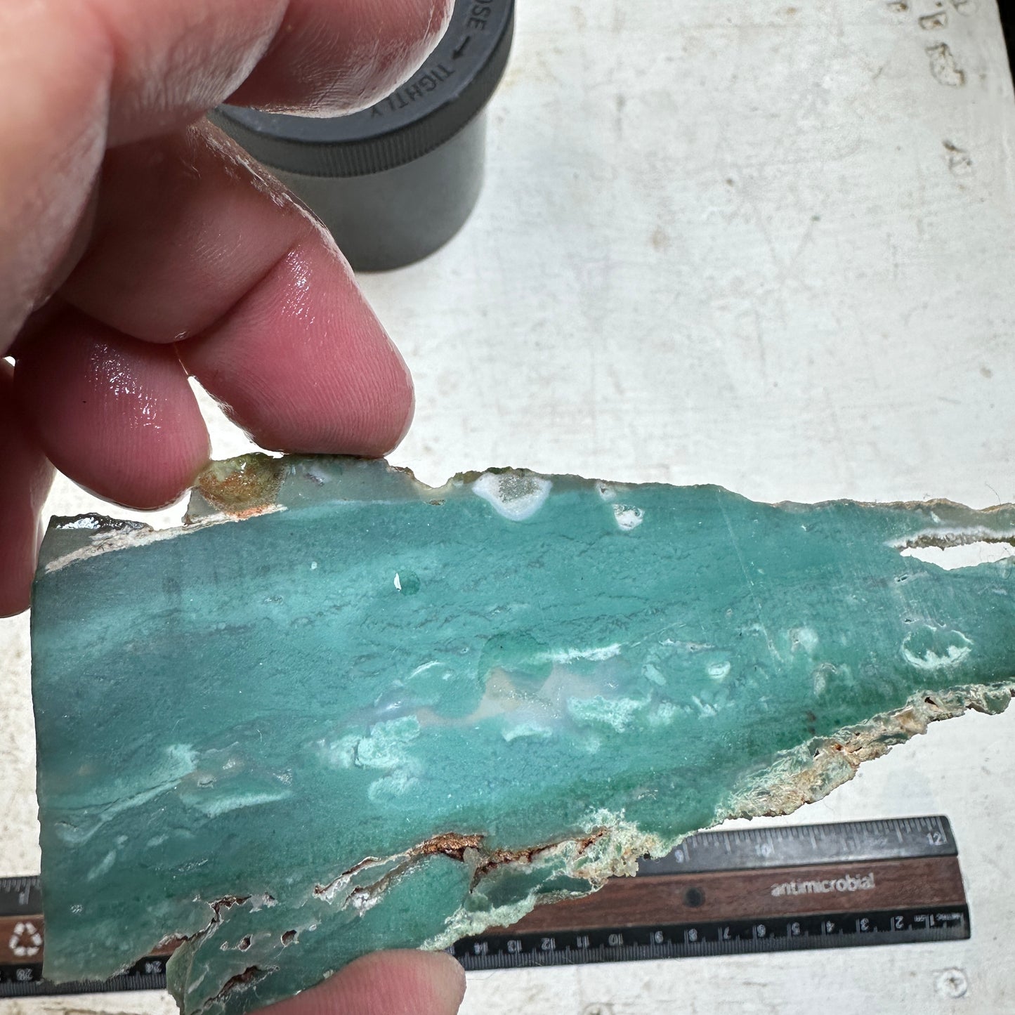 CHROME CHALCEDONY Slab - 97 grams