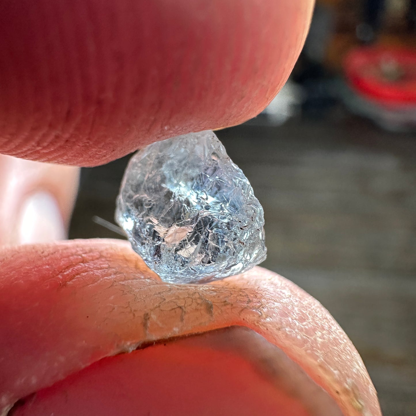 3.43ct MALAWI SAPPHIRE Facet Rough