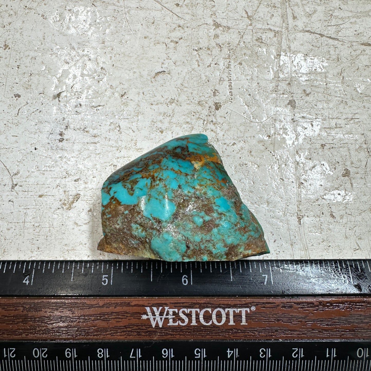 KINGMAN CEREMONIAL Turquoise rough - 49.6 grams