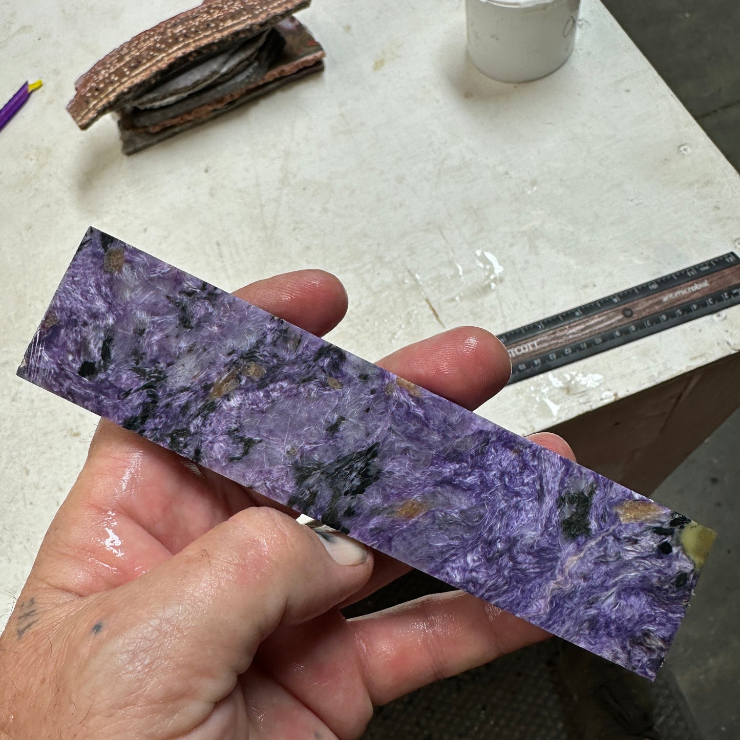 CHAROITE Slab - 118 grams