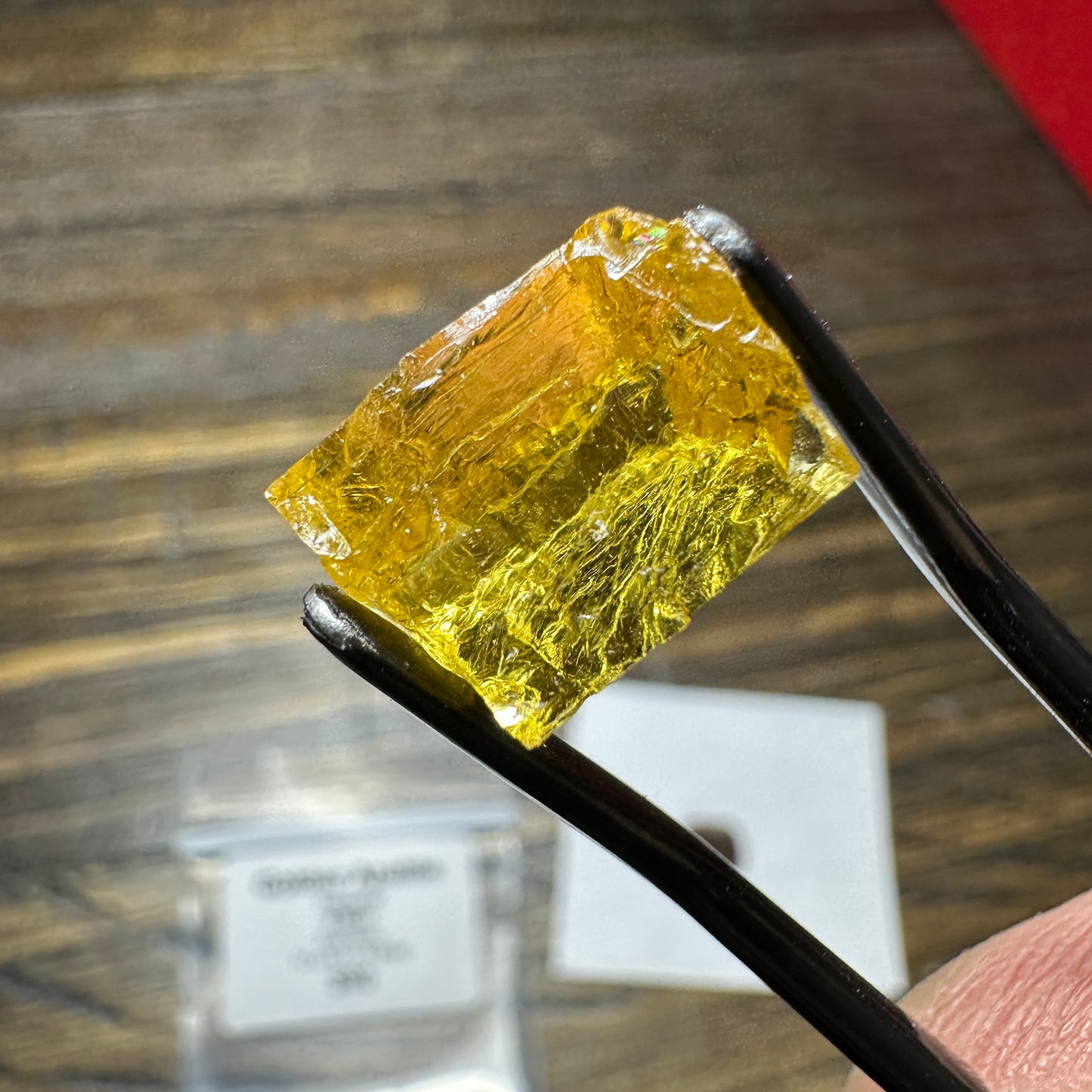 9.00ct GOLDEN APATITE Facet Rough