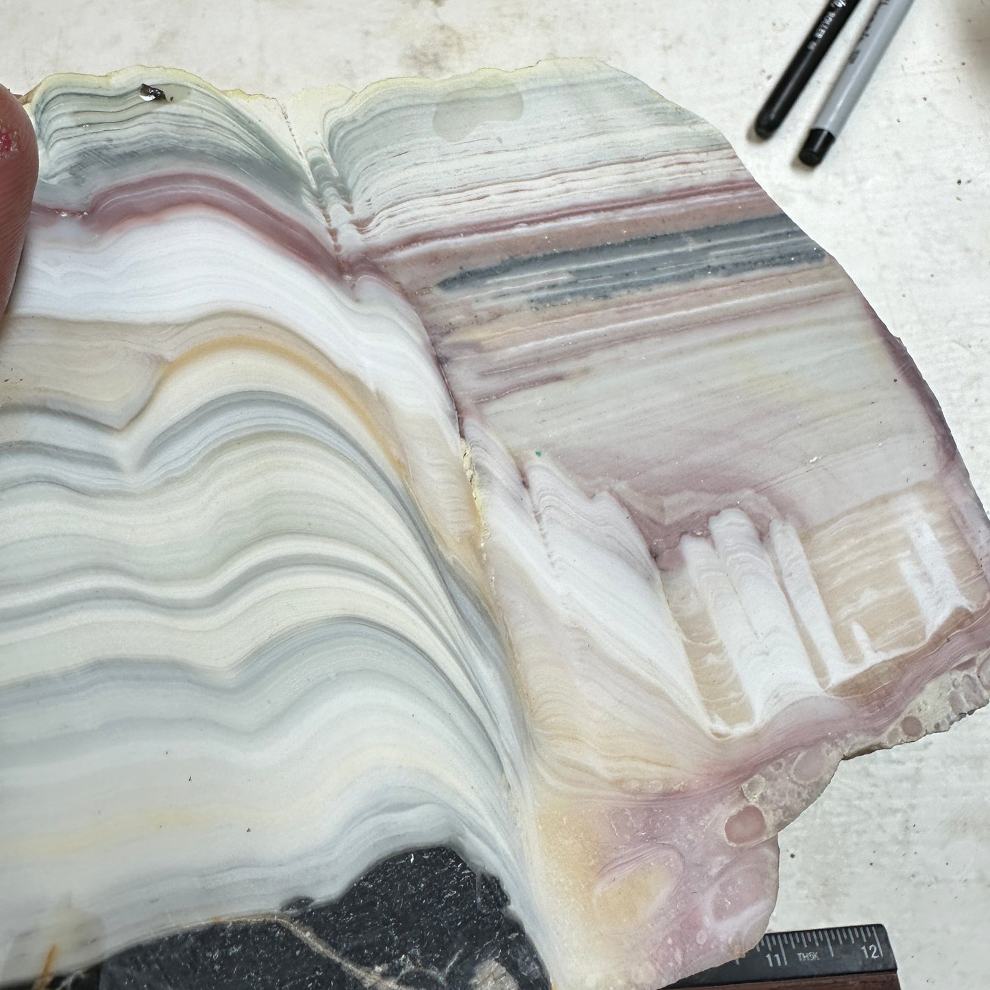 WINDY MOUNTAIN AGATE Slab - 368 grams