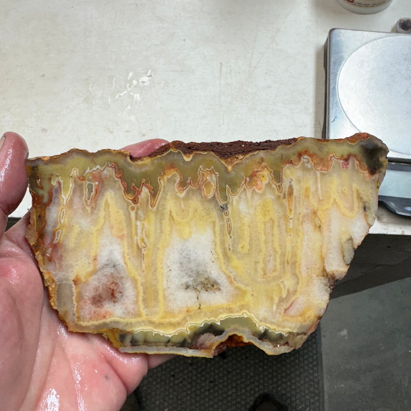 AUSTRALIAN AGATE Slab - 267 grams