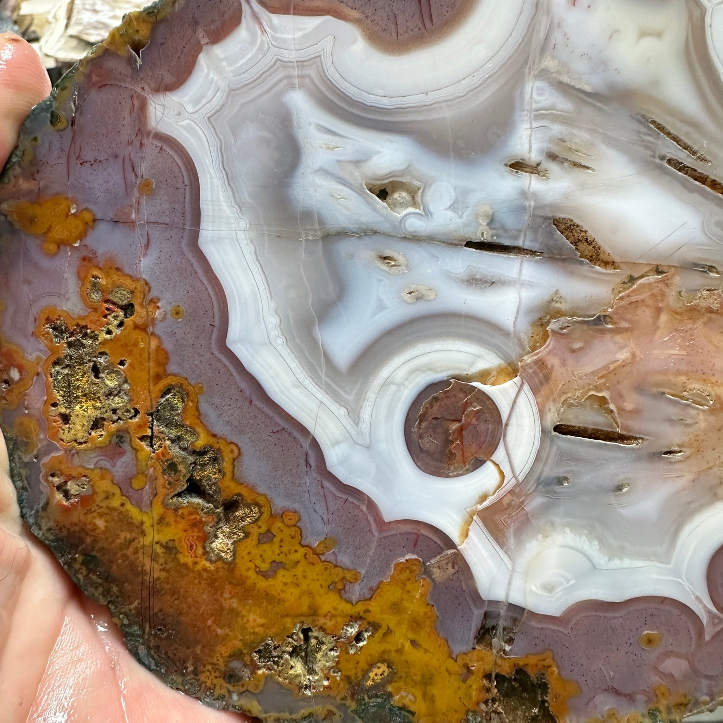 MOROCCAN AGATE Slab - 329 grams