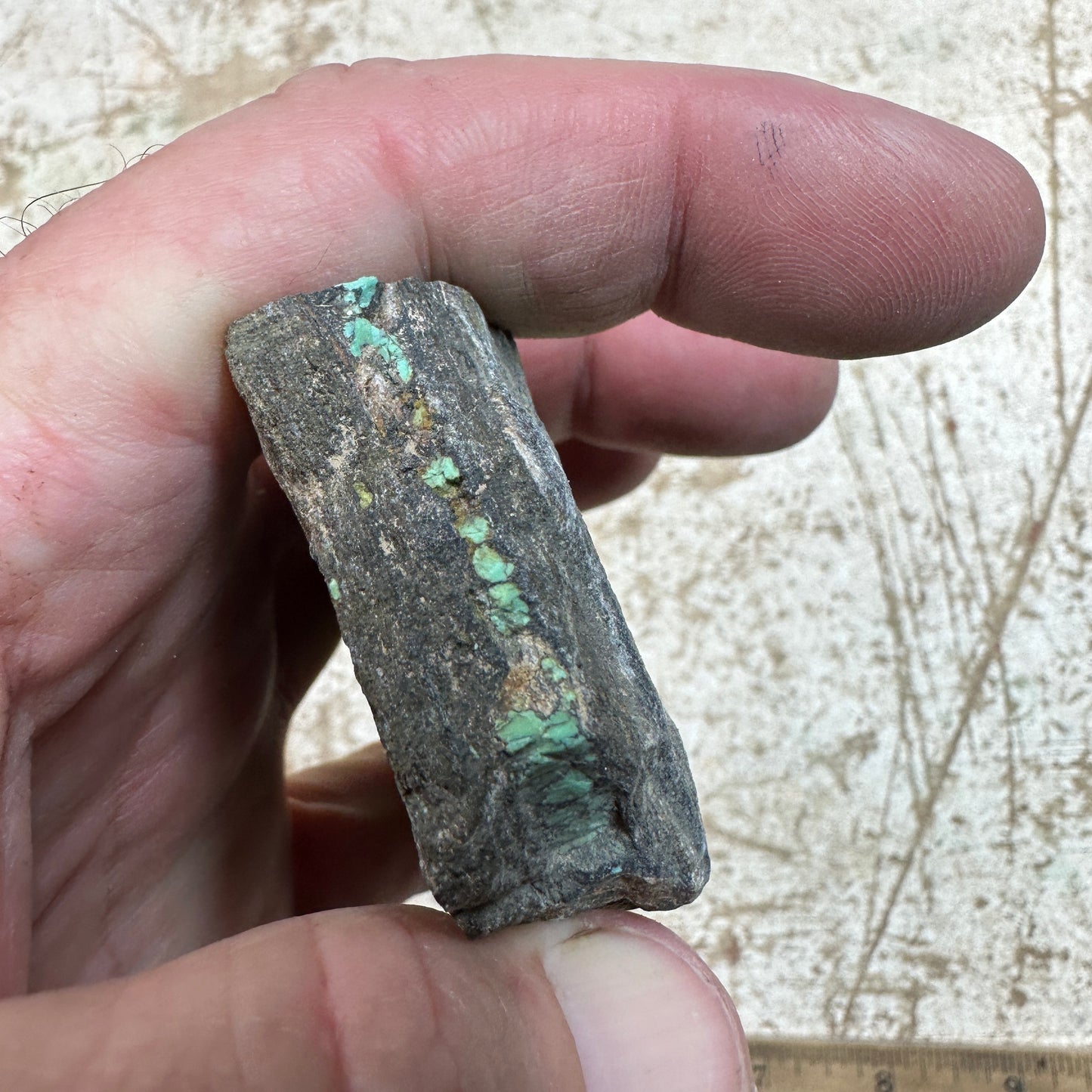 197 gram Hubei Turquoise rough