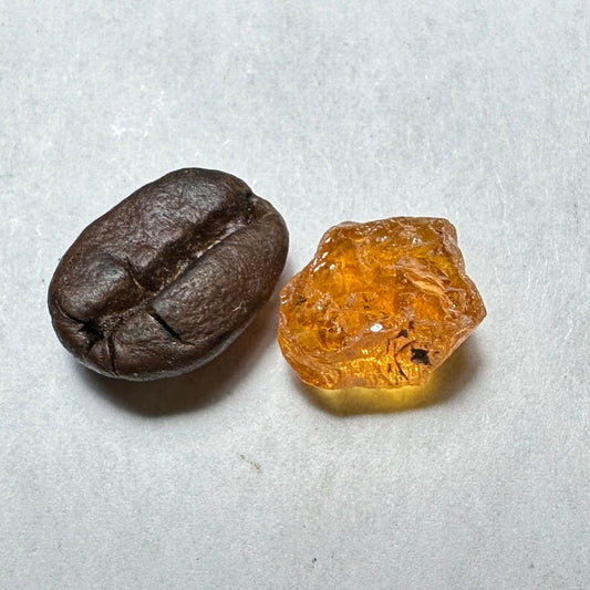 4.28ct Loliondo SPESSARTINE GARNET Facet Rough