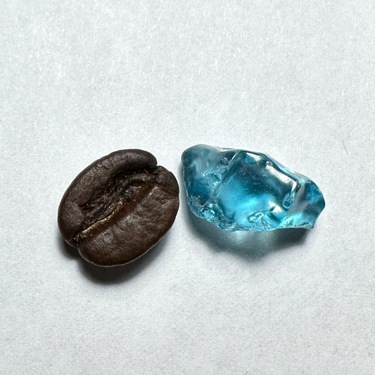7.9ct Cambodian BLUE ZIRCON Facet Rough