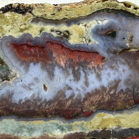 ECHO RIDGE AGATE Slab - 120 grams