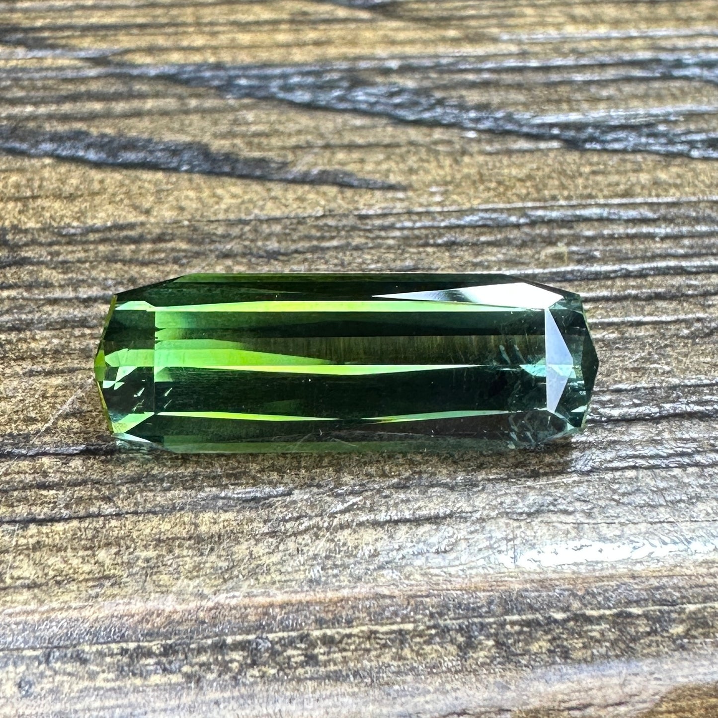 5.79ct Green TOURMALINE Faceted Stone TML003
