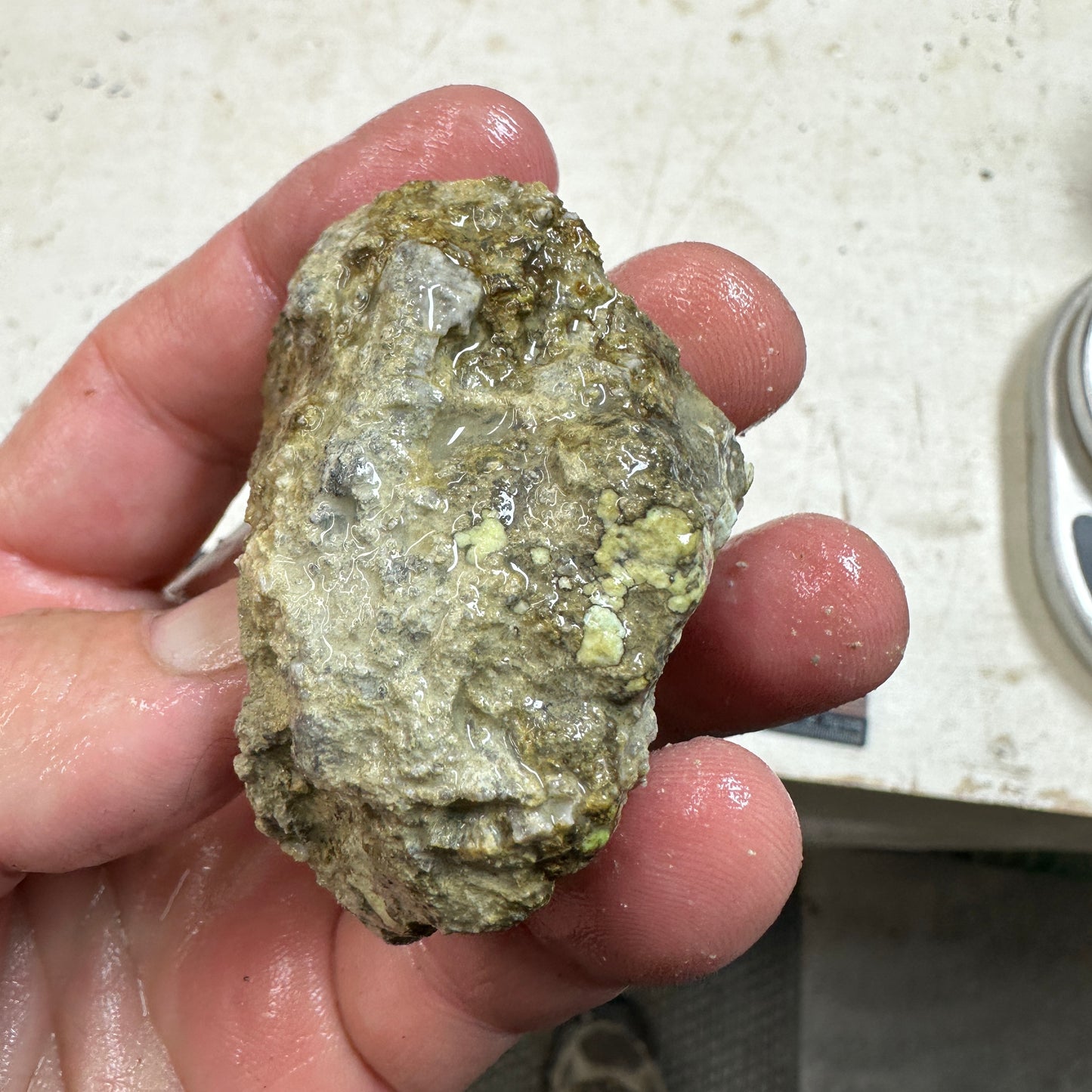 BROKEN ARROW VARISCITE Rough - 111.5 grams