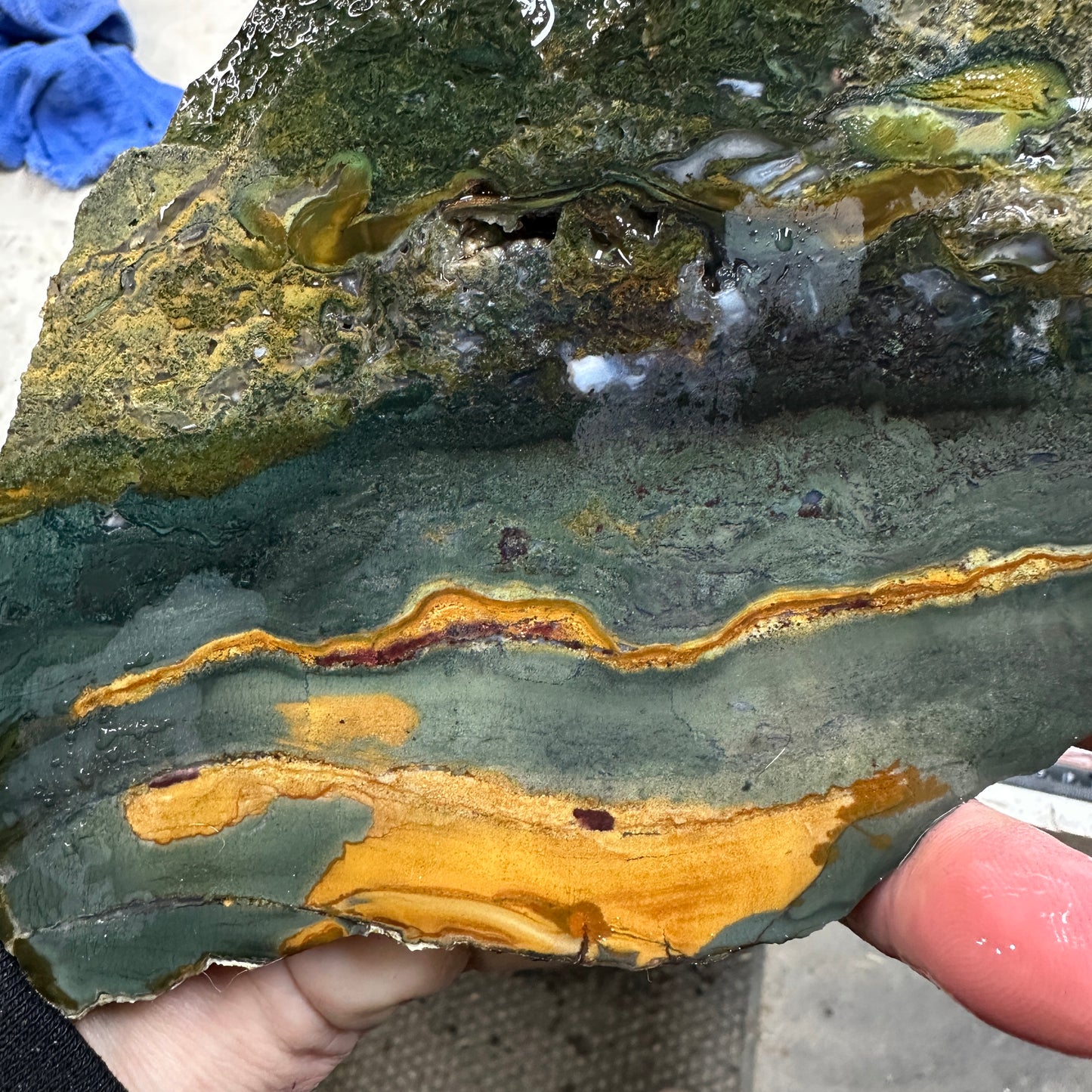 ECHO RIDGE JASPER Slab - 222 grams