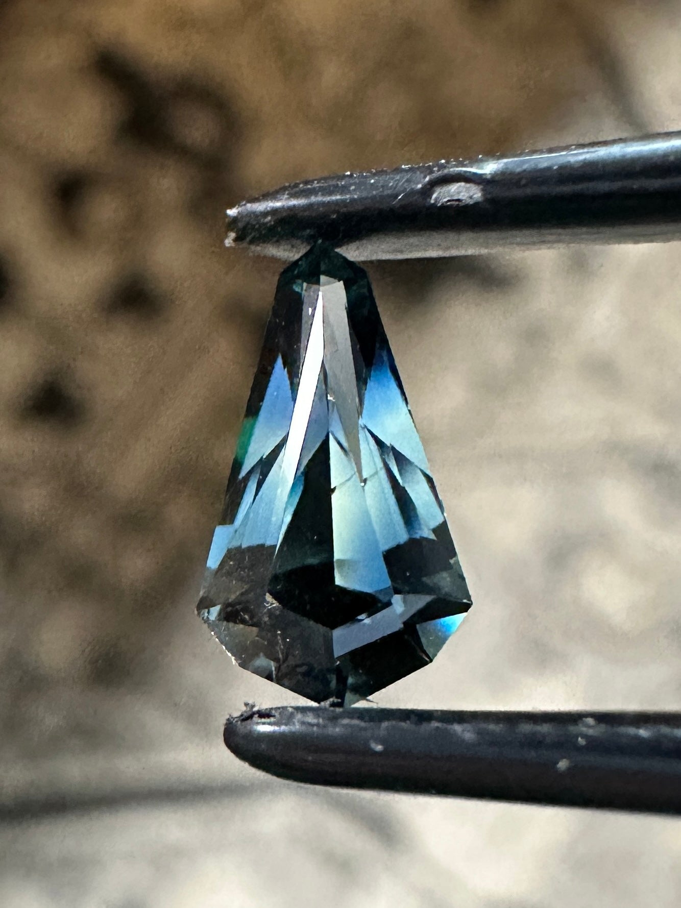 1.25ct Songea Sapphire Faceted Stone SA023