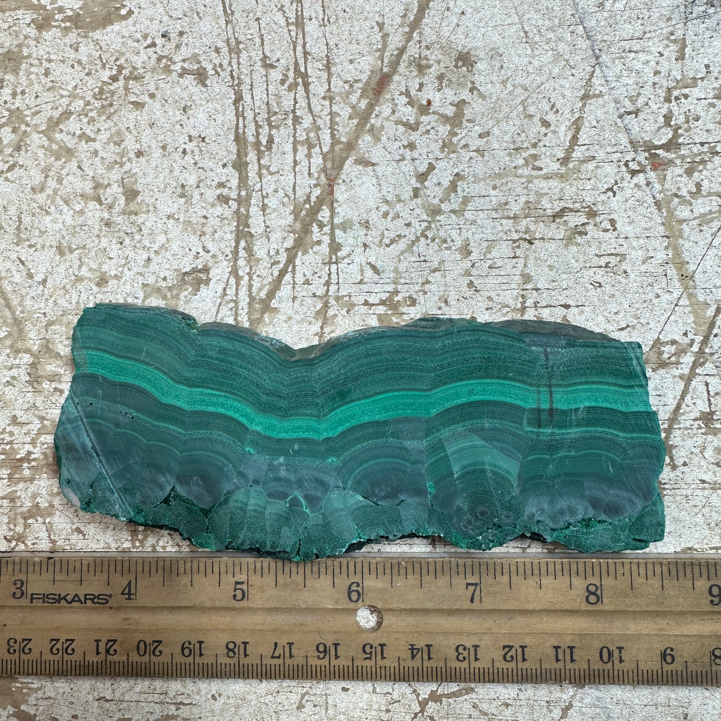 Chatoyant MALACHITE Slab - 168 grams