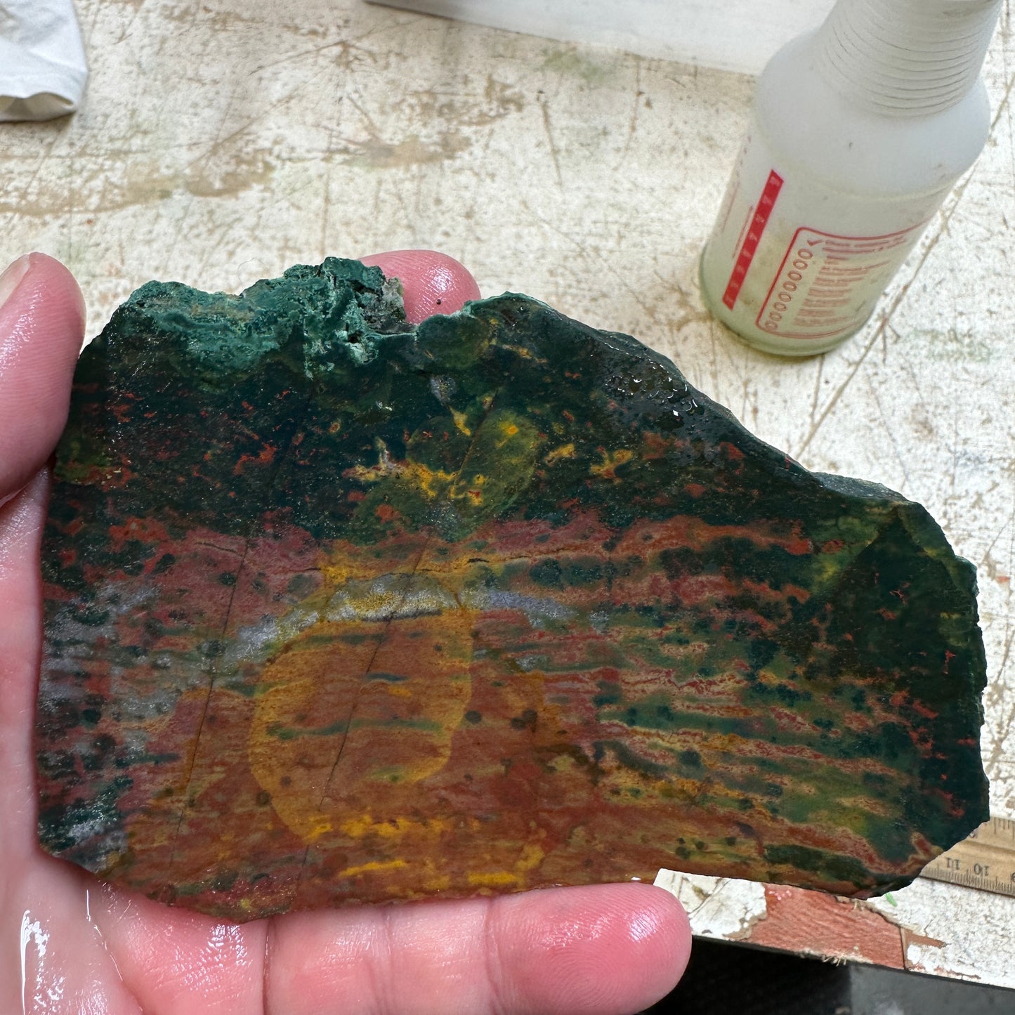 FANCY JASPER Slab - 157 grams