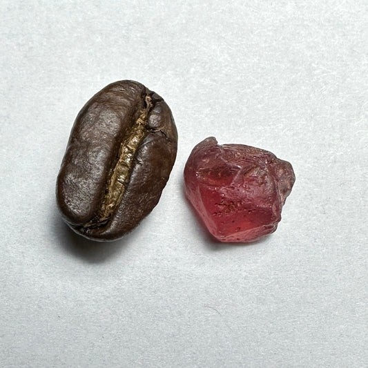 4.10ct MALAYA GARNET Facet Rough