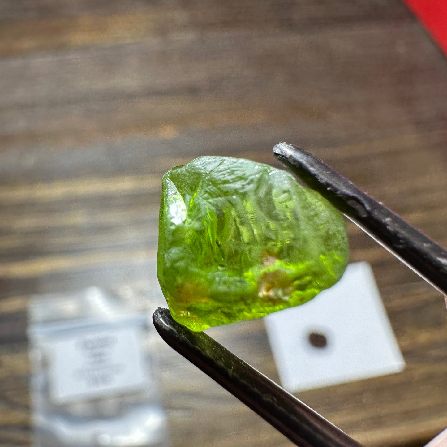 7.00ct Tanzania PERIDOT Facet Rough