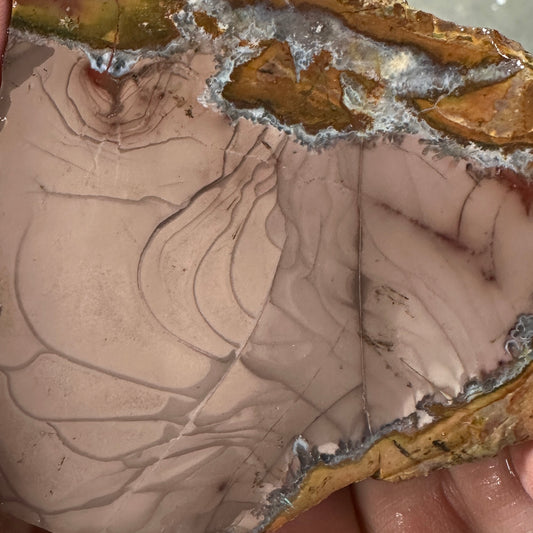 WILLOW CREEK JASPER Faced Rough - 0.67 Pounds