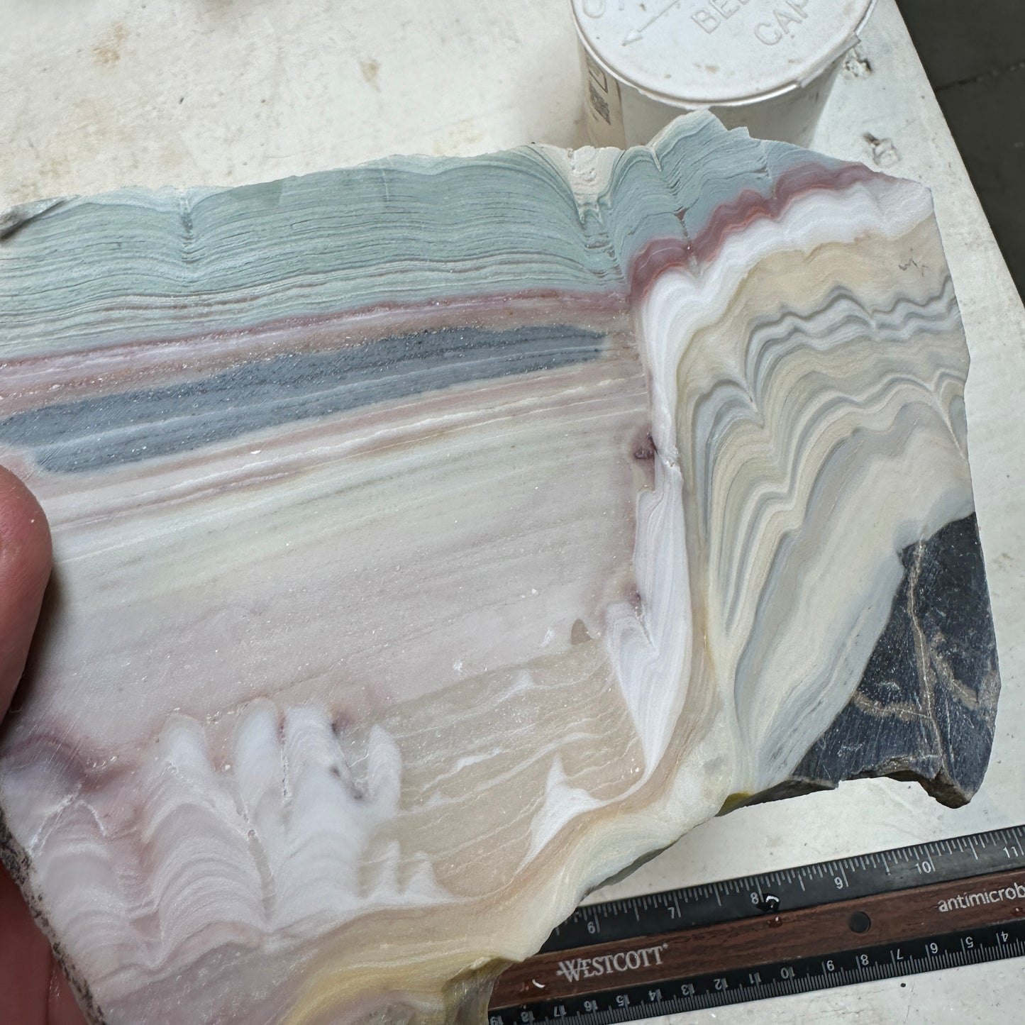 WINDY MOUNTAIN AGATE Slab - 412 grams