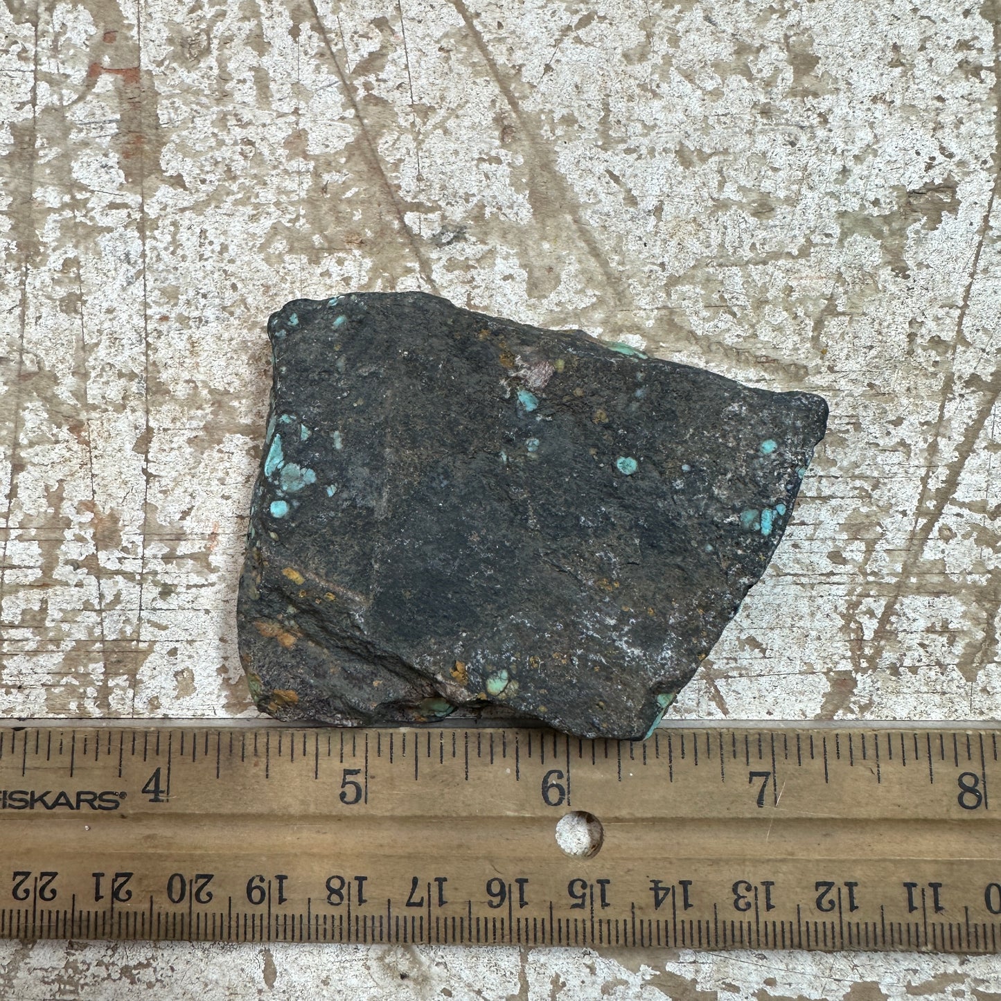 99 gram Hubei Turquoise rough