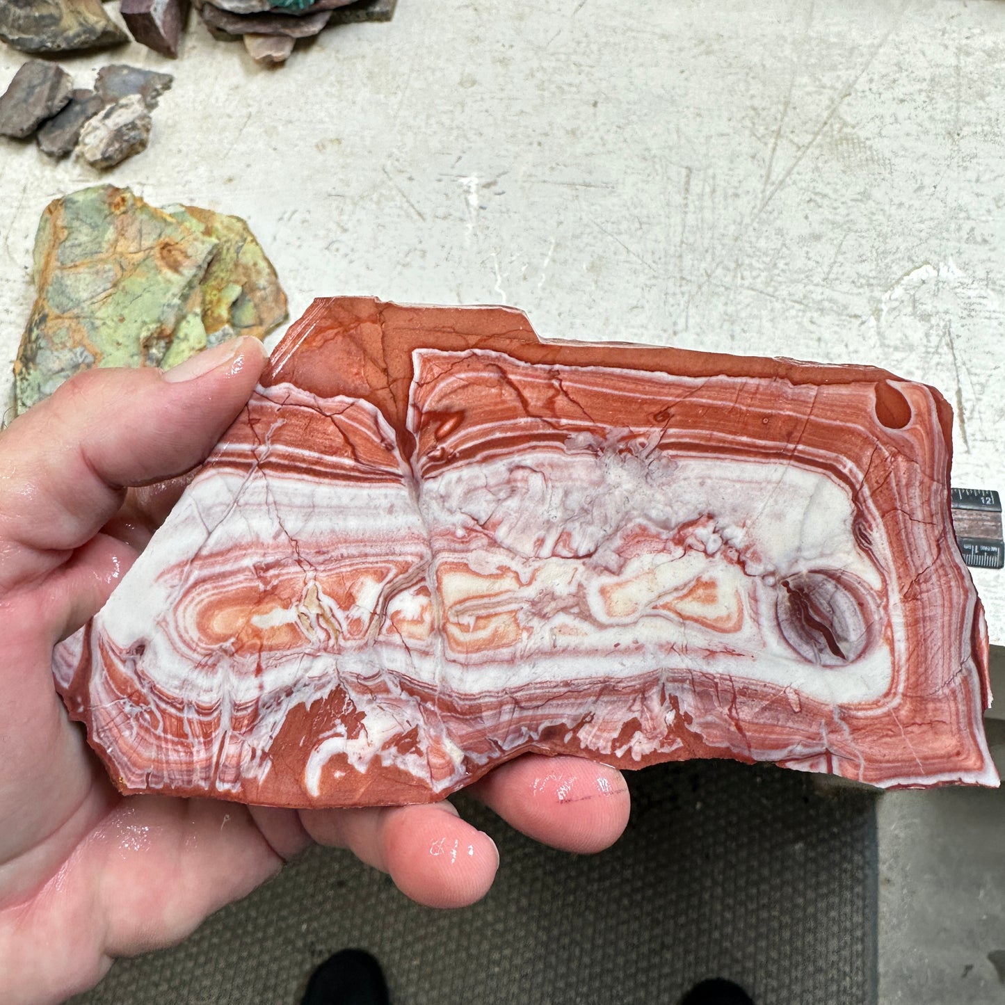 WINDY MOUNTAIN JASPER Slab - 211 grams