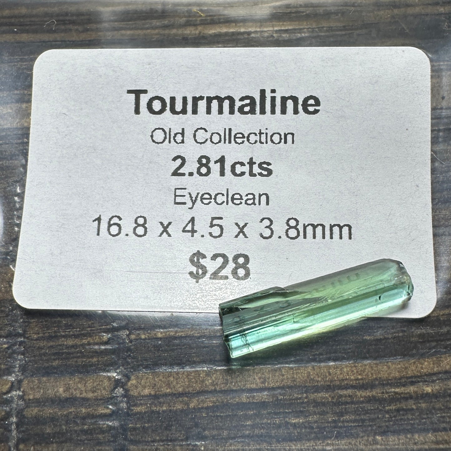 2.81ct TOURMALINE Facet Rough
