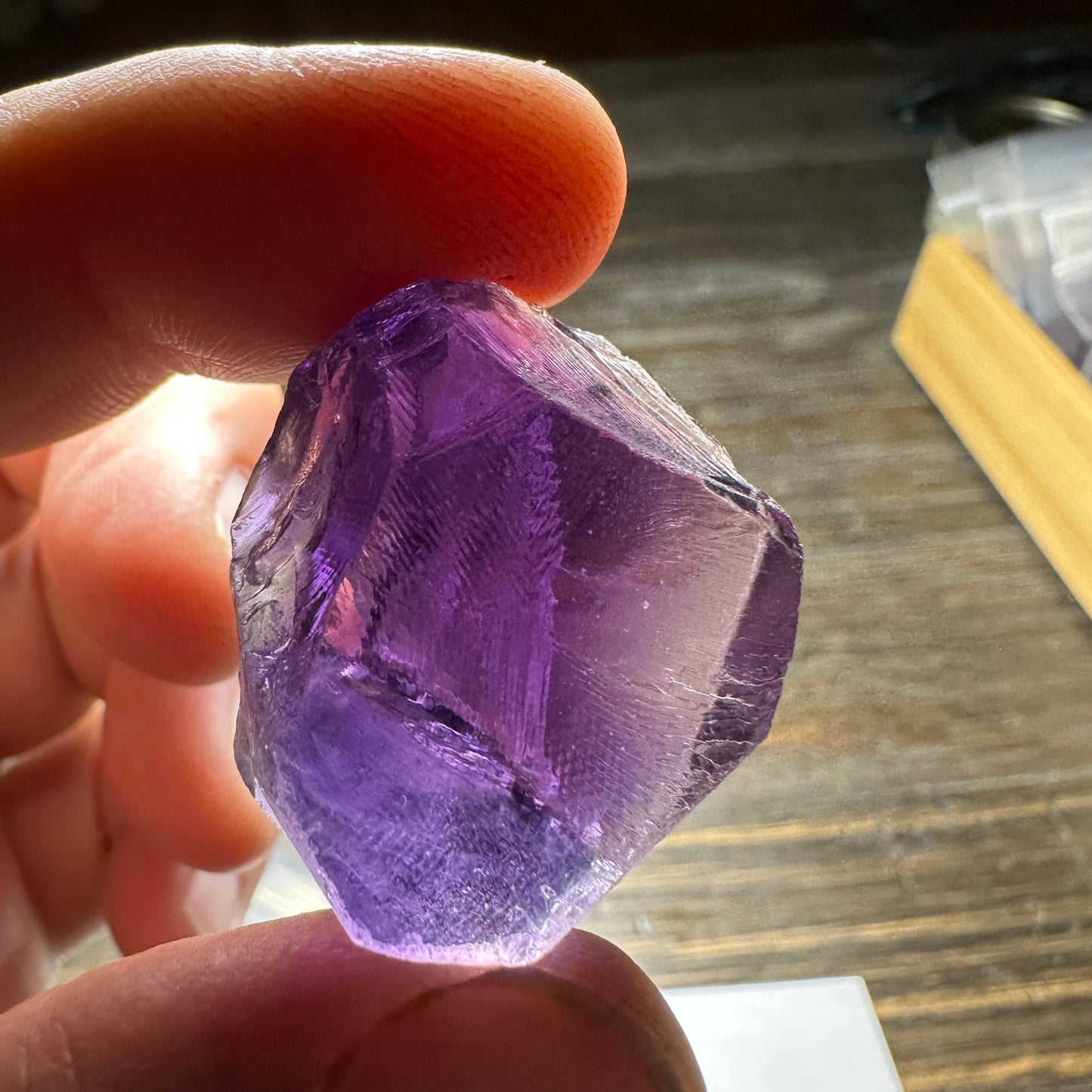 122.8ct Brazilian AMETHYST QUARTZ Facet Rough