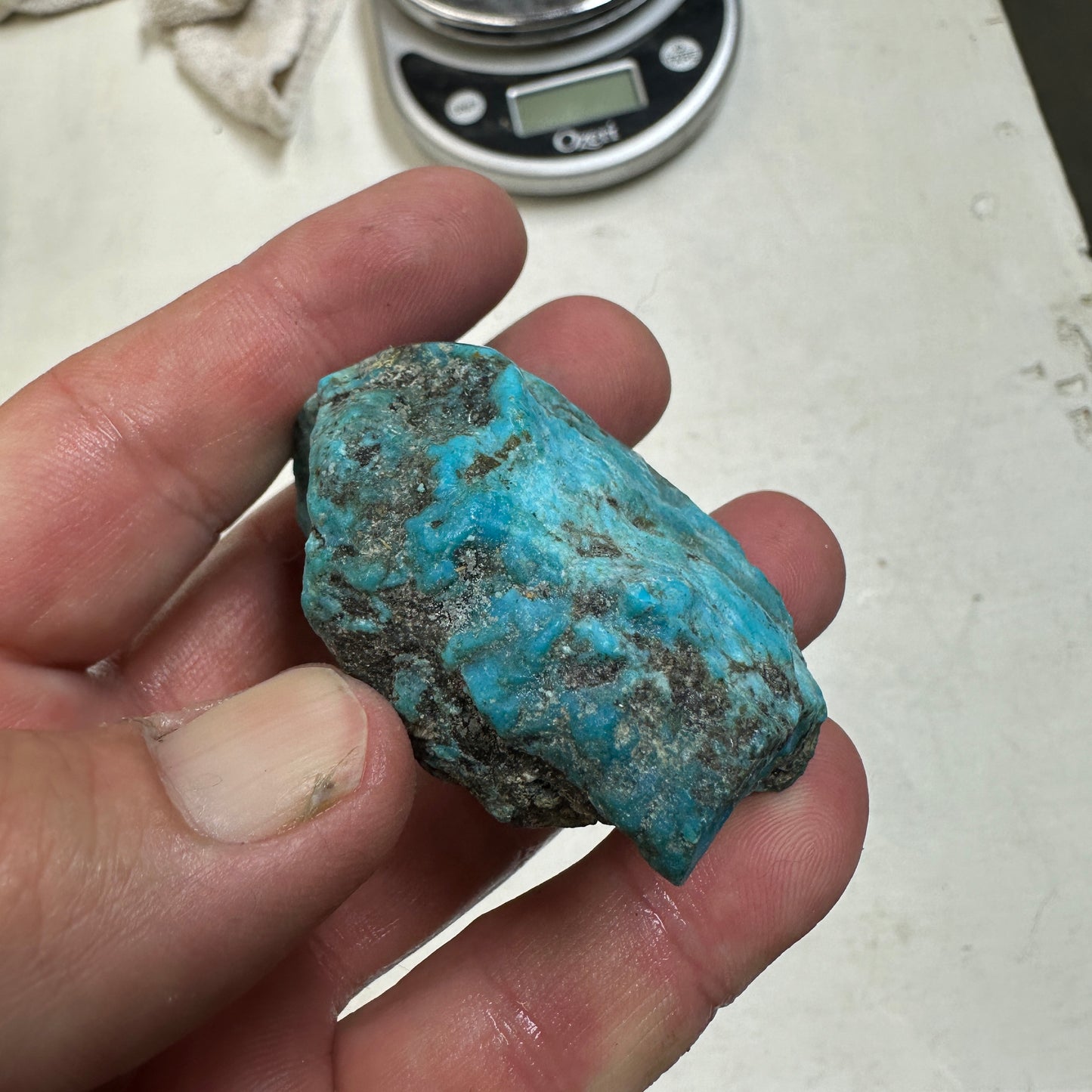 ITHACA PEAK Turquoise rough - 120 grams