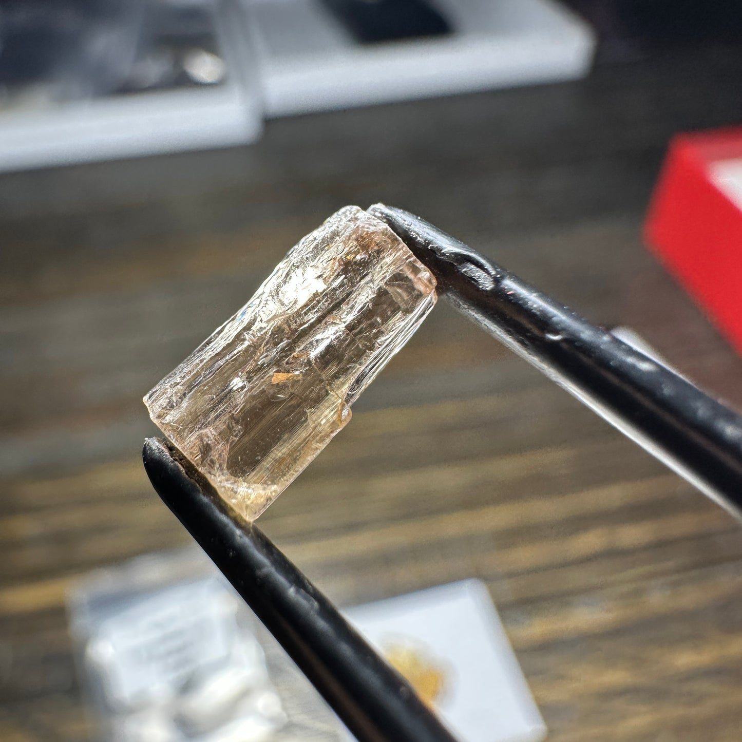 IMPERIAL TOPAZ 4pcs., 3.99g Facet Rough Parcel