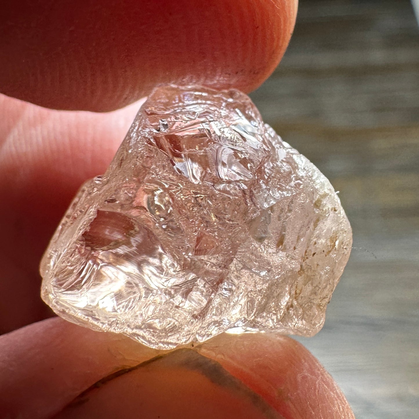 40.18ct PINK TOPAZ Facet Rough