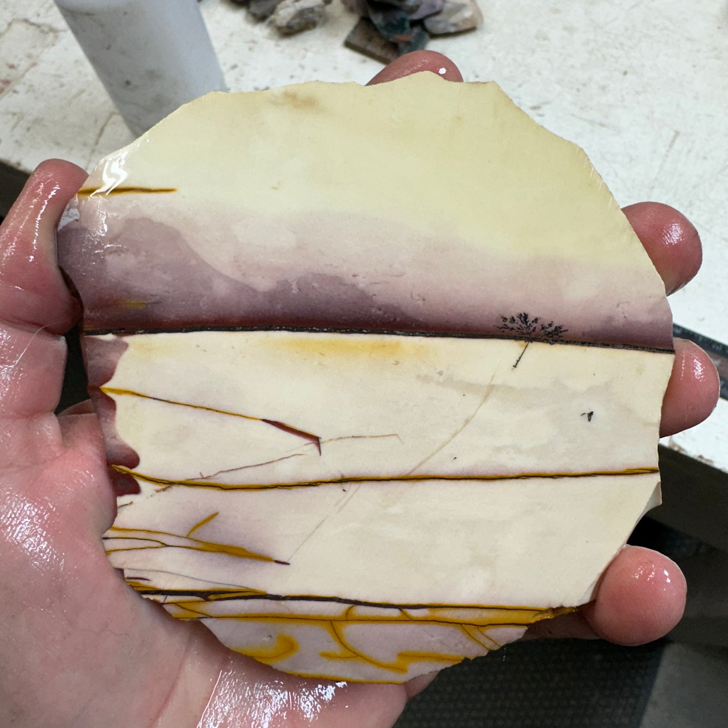 PASTEL MOOKAITE Slab - 148 grams