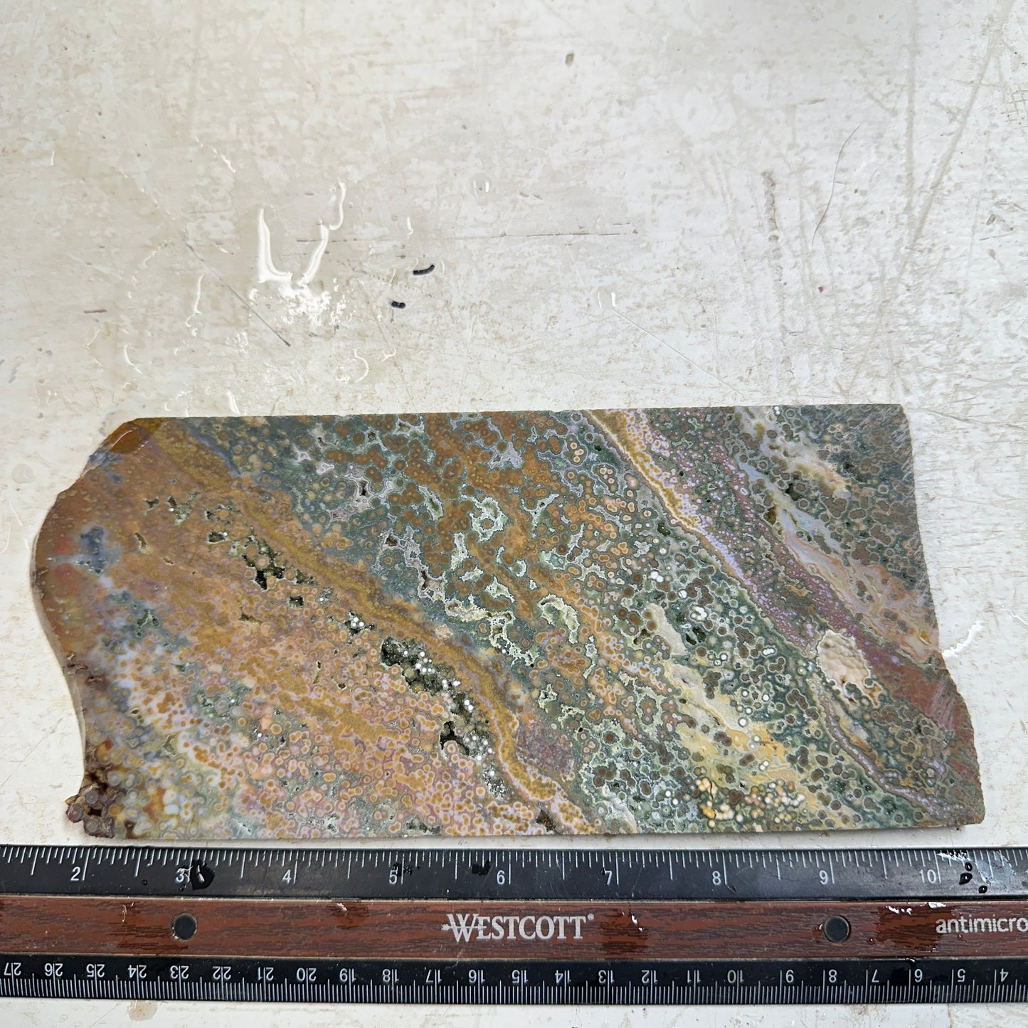 RIVER JASPER Slab - 382 grams