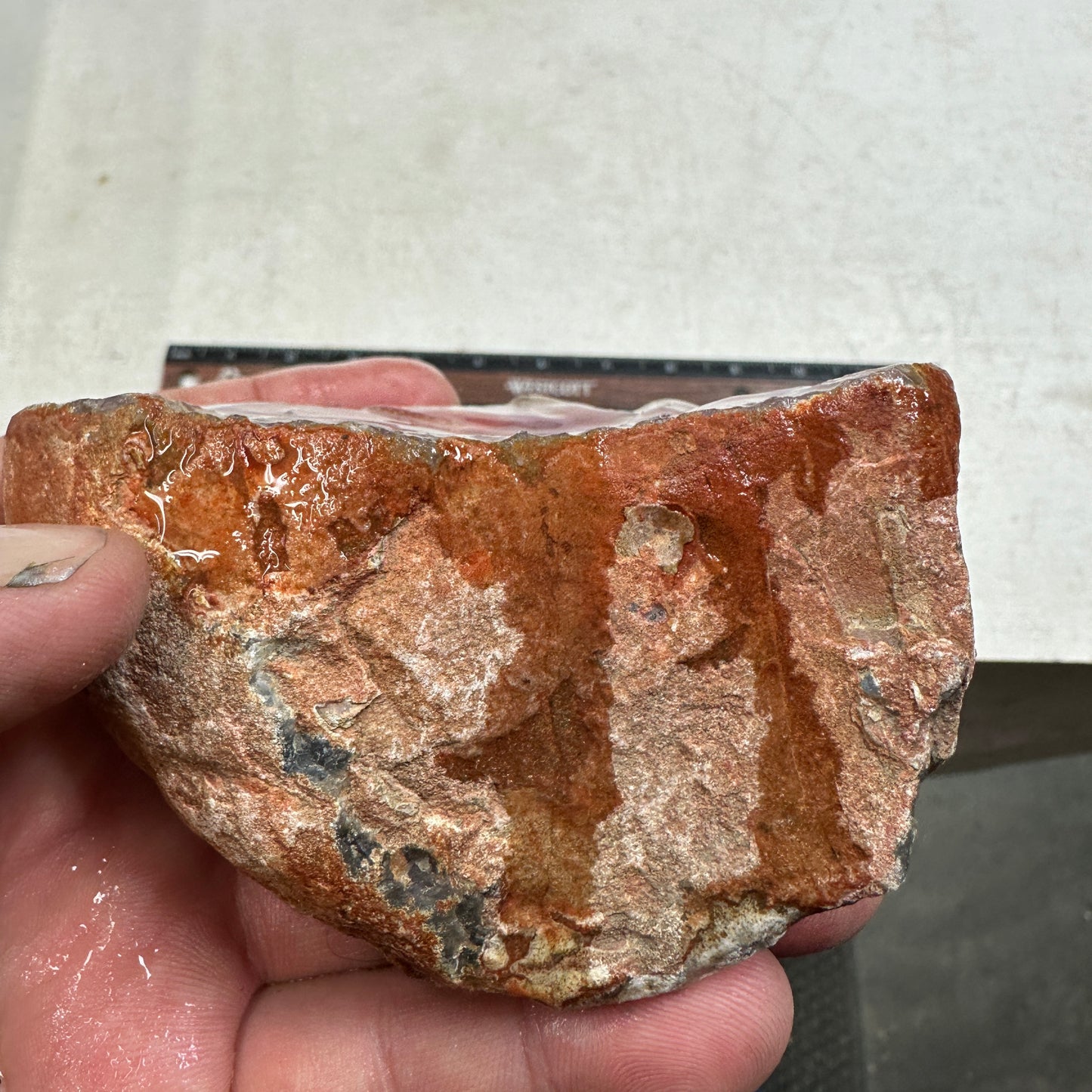 SWAZI ROSE AGATE Rough - 0.83 Pounds