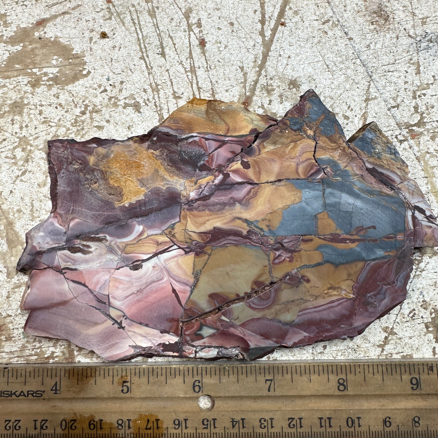 MESCALERO JASPER Slab - 179 grams