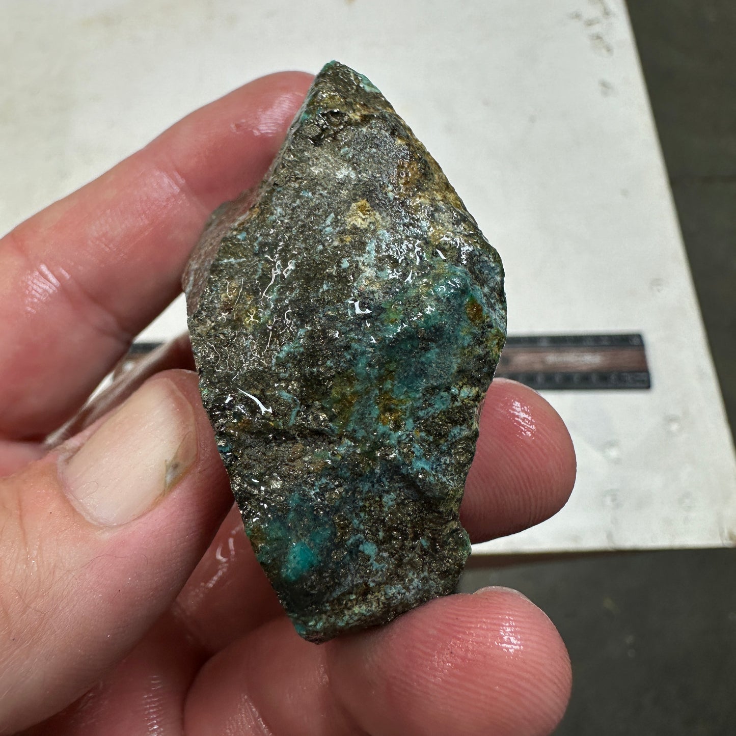 MORENCI2 Turquoise rough - 151 grams