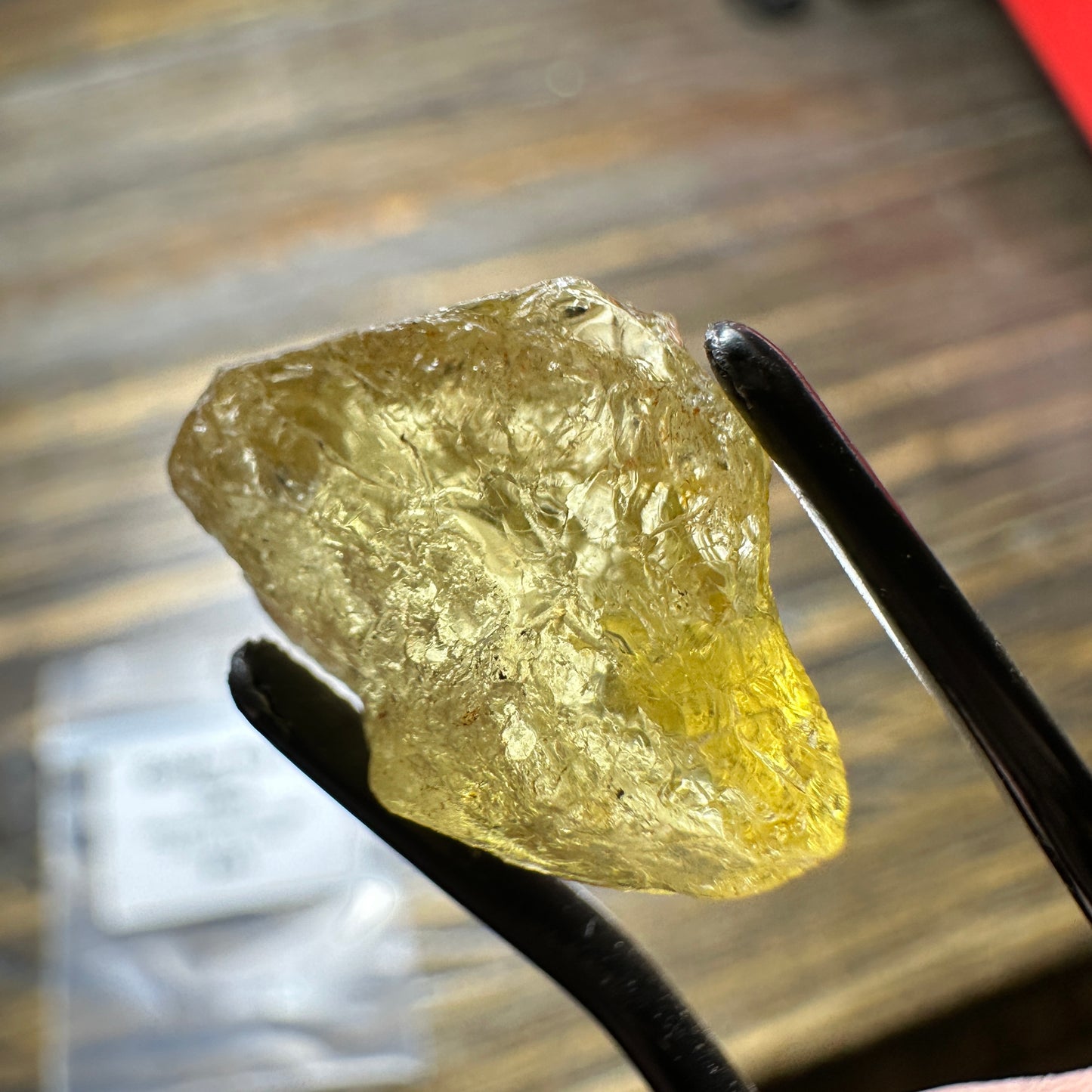 11.55ct GOLDEN BERYL Facet Rough