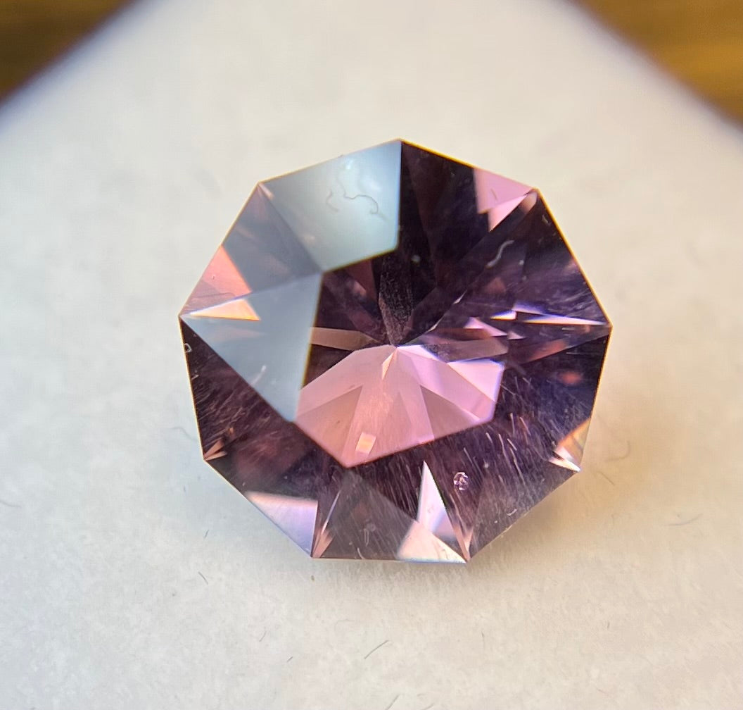 3.61ct PINK TOURMALINE Faceted Stone