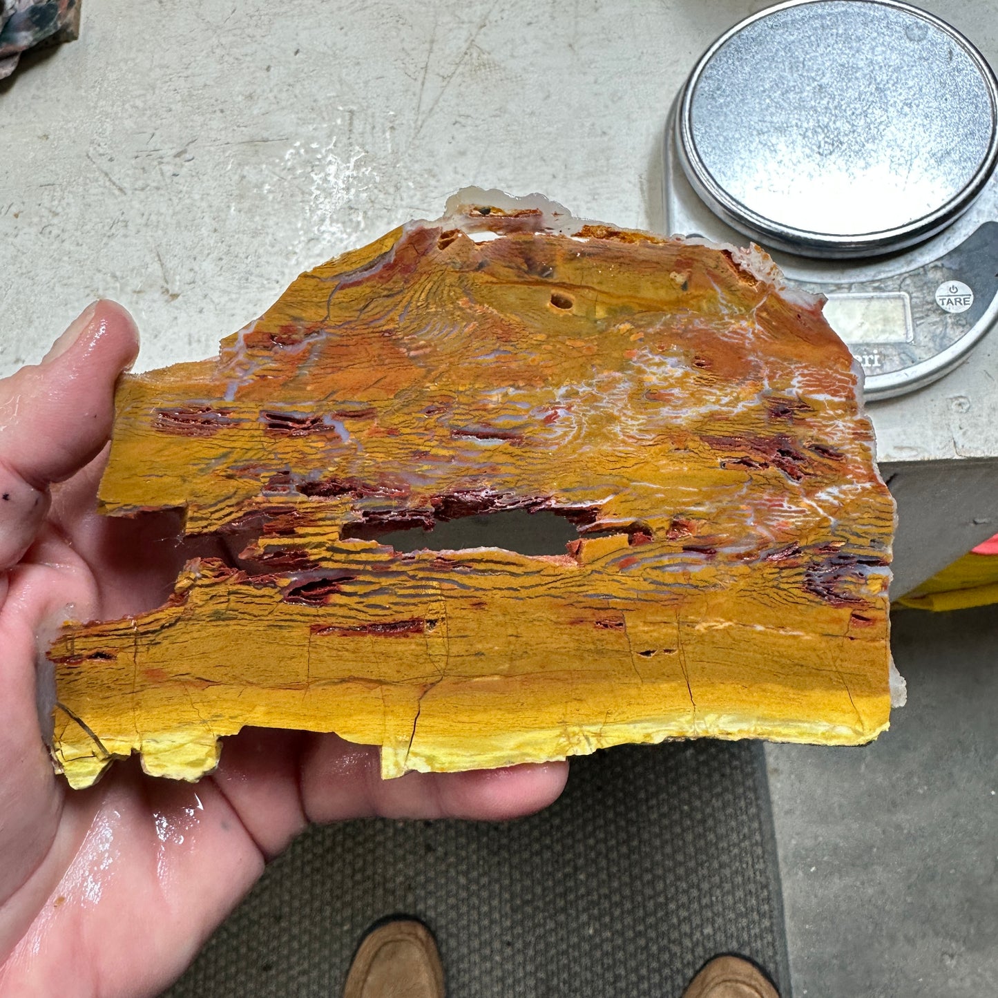 HOWARDITE Slab - 210 grams