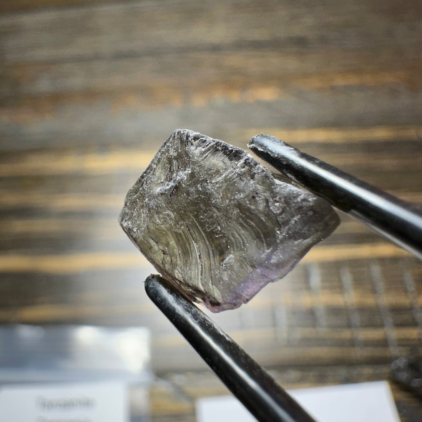 TANZANITE 3pcs., 4.43g Facet Rough Parcel