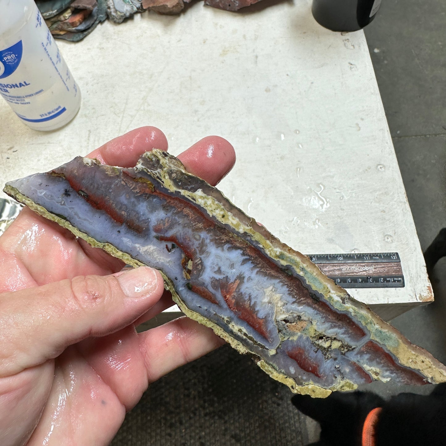 ECHO RIDGE AGATE Slab - 138 grams