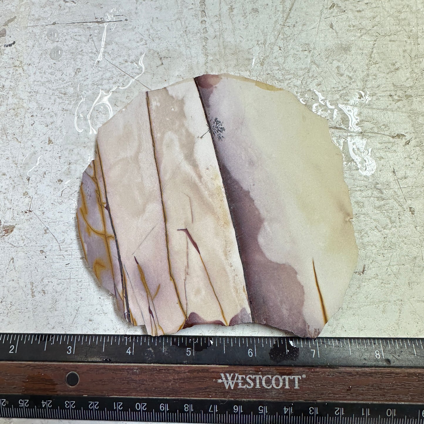 PASTEL MOOKAITE Slab - 138 grams