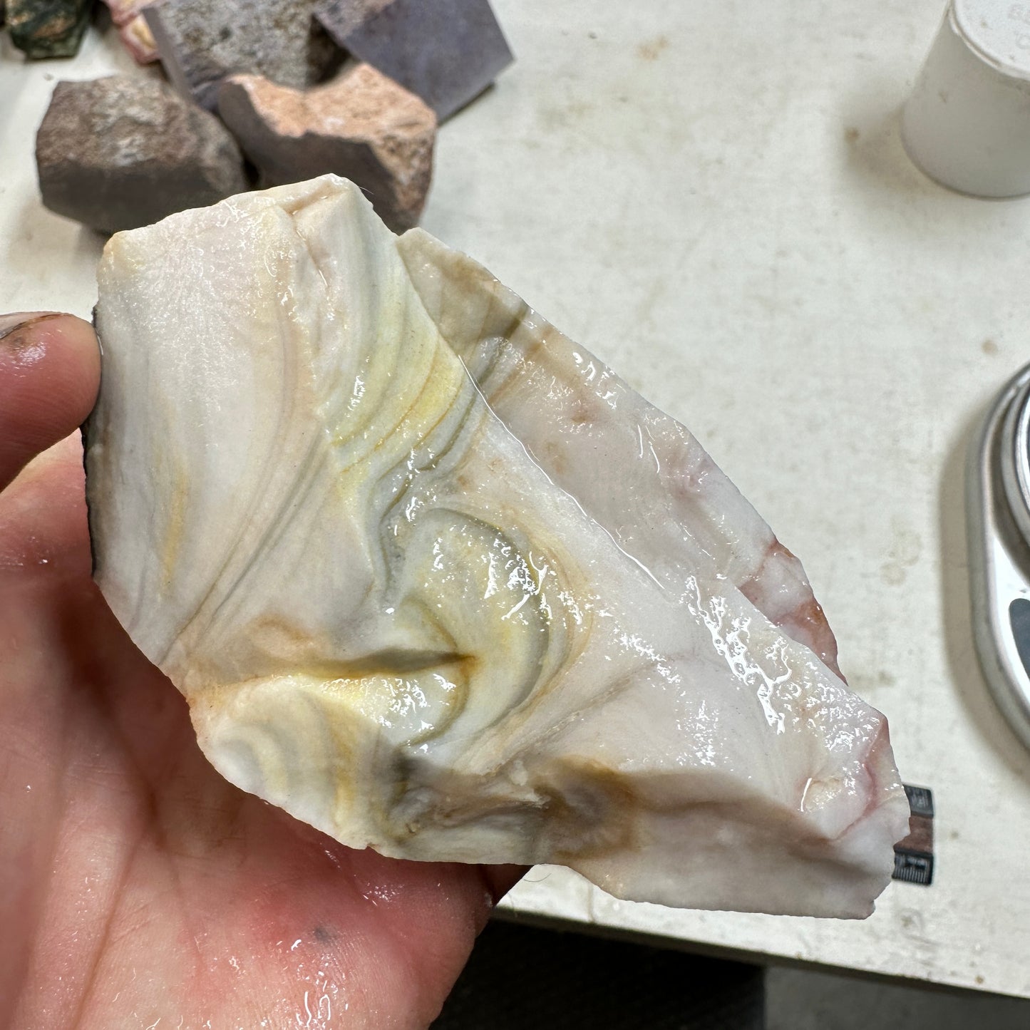 WINDY MOUNTAIN AGATE Rough - 1.38 Pounds