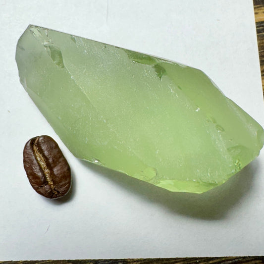 188.4ct PRASIOLITE QUARTZ Facet Rough